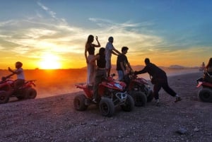 Marrakech:quad excursion at Jbilet desert with Moroccan tea