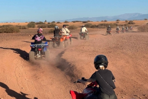 Marrakech: Excursión en quad por las dunas del palmeral con té