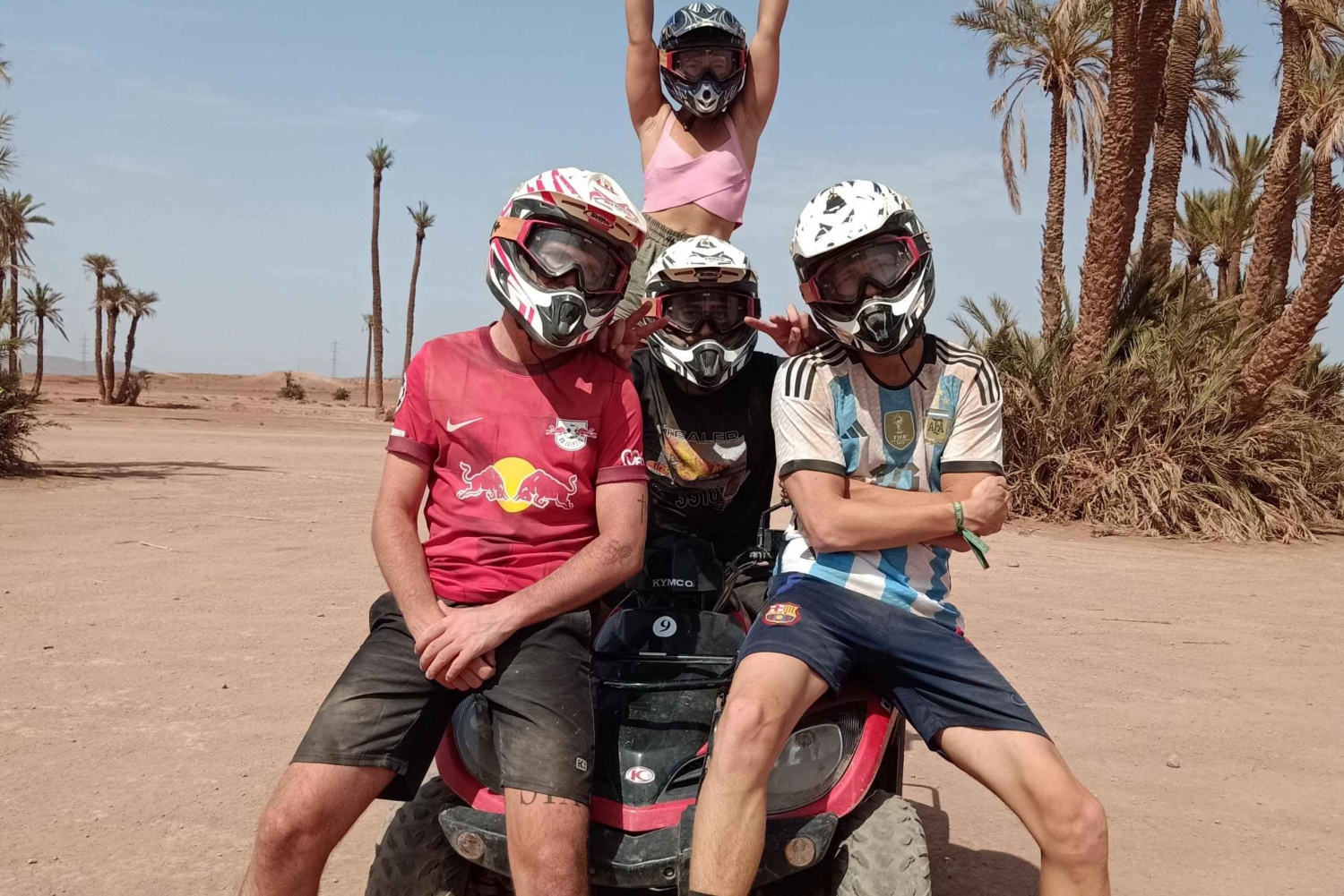 Marrakech:Quad Excursion in Oasis of Palms