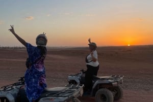 Marrakech : Quad Excursion In The Palm Grove & Jbilet Desert