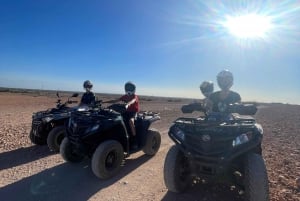 Marrakech: Excursión en quad a Palm Gove y al desierto de Jbilets