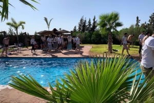 Marrakech: Firehjulstrekk i Jbilets ørken med palmelund og basseng