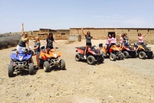 Marrakech: Firehjulstrekk i Jbilets ørken med palmelund og basseng