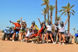 Marrakech: Fyrhjulingstur vid dunsarna i Palmeraie med te