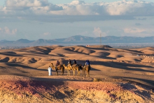 Marrakech - en resa Fyrhjulingar, kameler i solnedgången och romantisk middagsshow