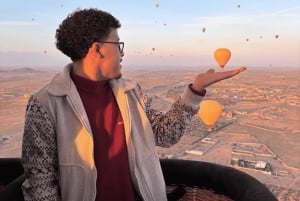 Marrakech: Romantisk tur i luftballon og berbermorgenmad