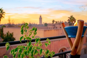 Marrakech: Middag på taket med utsikt over Koutoubia