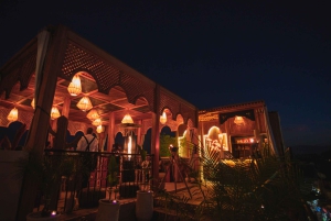 Marrakech: Middag på taket med utsikt over Koutoubia