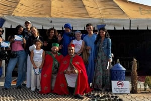 Marrakech: Royal Breakfast with Hot Air Balloons View