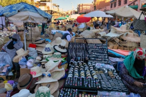 Marrakech - en shoppingtur Medina Souks, dolda marknader och shoppingtur