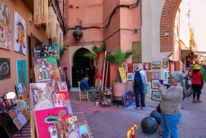 Marrakech - en shoppingtur Medina Souks, dolda marknader och shoppingtur