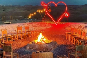 Marrakech & Show Dinner in Agafay Desert & Sunset Camel Ride