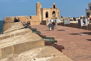 マラケシュ発：エッサウィラの海岸とメディナへの日帰りツアー（少人数制）