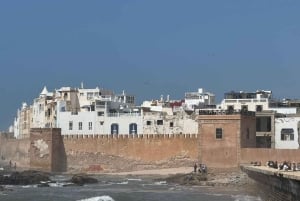 マラケシュ発：エッサウィラの海岸とメディナへの日帰りツアー（少人数制）