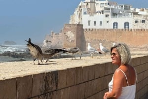 マラケシュ発：エッサウィラの海岸とメディナへの日帰りツアー（少人数制）