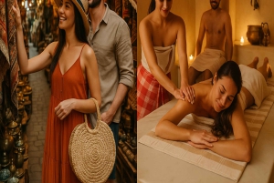 Marrakech: tour dei souk e hammam berbero con massaggio