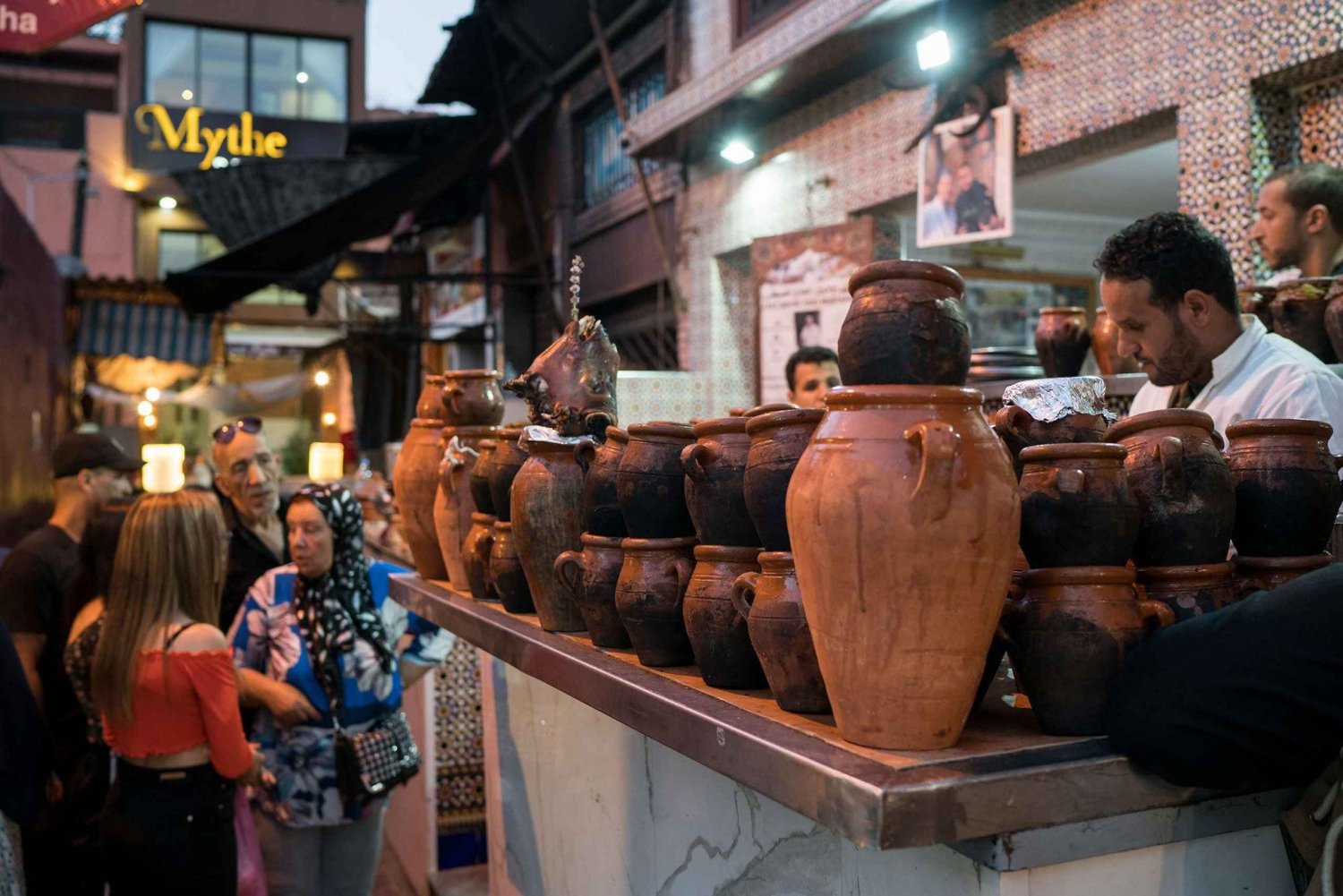 Tour gastronômico de rua noturno