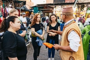 Marrakech - en Matupplevelse på gatan i kvällstur