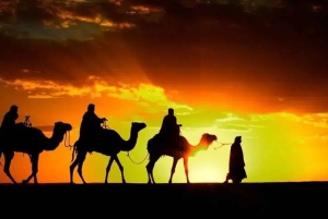 Marrakech: Sonnenaufgangs-Wüstentour mit Kamelritt und Frühstück