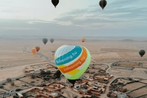 Marrakech: Soloppgangsflytur med varmluftsballong og berberfrokost