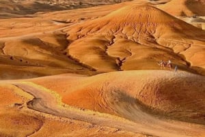 Марракеш: закат, катание на верблюде и роскошный ужин с огненным шоу