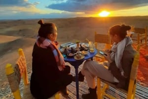 Марракеш: закат, катание на верблюде и роскошный ужин с огненным шоу