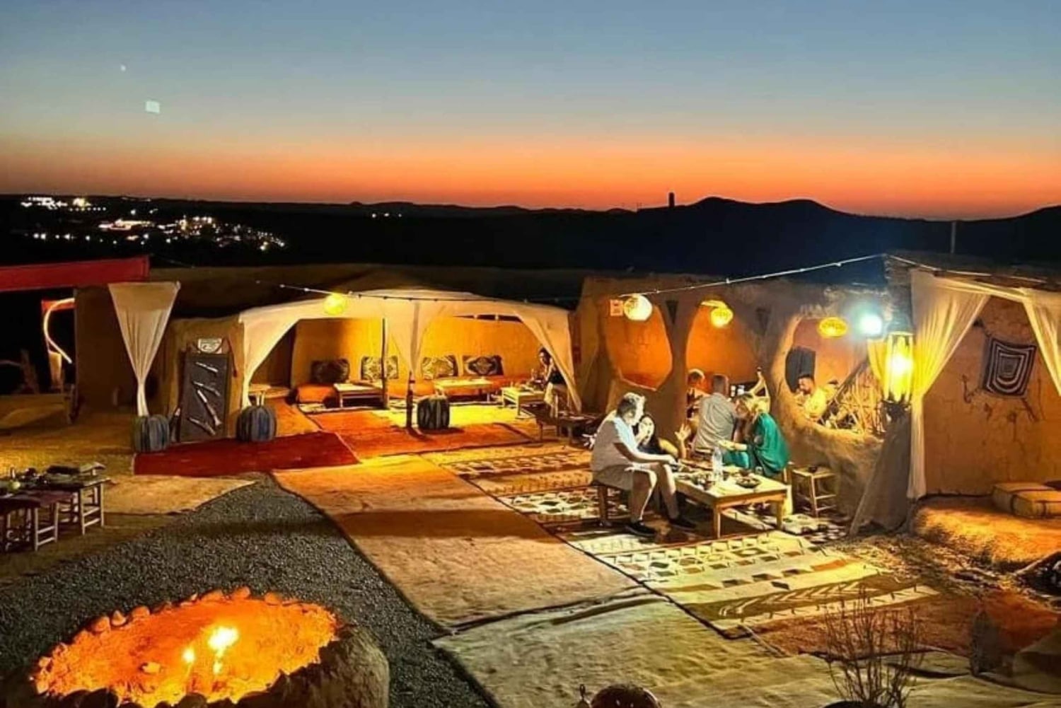 Marrakech: Sunset Dinner in the Agafay Desert