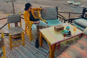 From Marrakech: agafay desert, Dinner Show with sunset