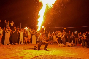From Marrakech: agafay desert, Dinner Show with sunset