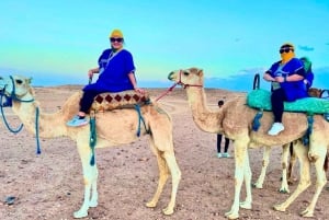 Marrakech: Agafay Desert Camel Ride Diner Show Dance Berber