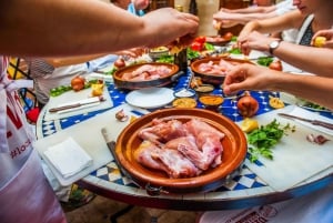 Marrakech: Corso di cucina di tagine con un abitante del luogo