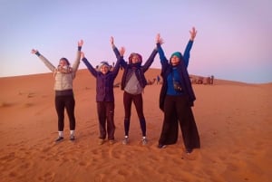 Vanuit Marrakech: 3-daagse reis naar Fes via de Merzouga-woestijn
