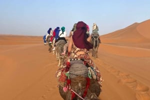 Marrakesch nach Fes 3-tägige Wüstentour mit Kamel und Luxuszelt