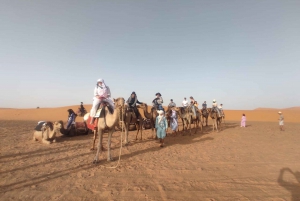 Marrakech to Fes 3 day Desert Tour Camel Trips & Luxury Camp