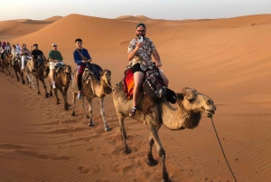 Marrakech to Fes 3 day Desert Tour Camel Trips & Luxury Camp