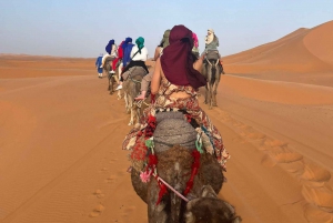 Marrakech to Fes 3 day Desert Tour Camel Trips & Luxury Camp