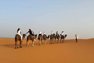 Marrakech till Fes 3 dagars ökentur med kamel och fyrhjuling ATV