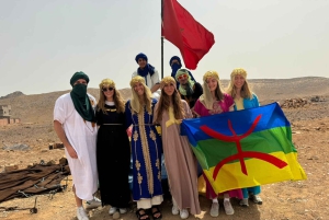 Tour del deserto da Marrakech a Fes di 3 giorni con cammello e quad ATV