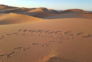 Marrakech til Merzouga: 3-dages ørken-eventyr