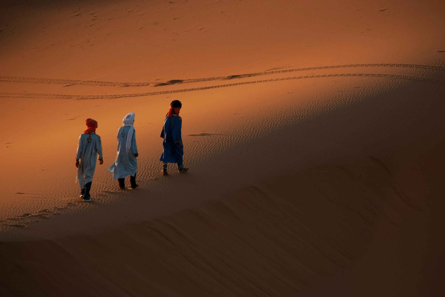 Marrakechista Merzougaan: 4 päivän luksusretki Saharan autiomaassa