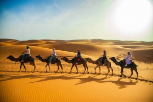 Marrakech: Excursión de 3 días al Sáhara de Merzouga con acampada y hotel