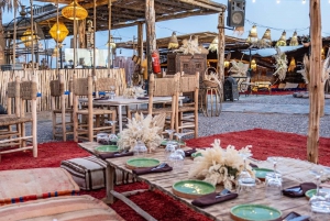 Marrakech: Top Agafay Desert Sunset Dinner & Show