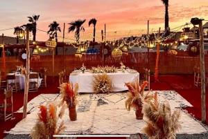 Marrakech: Top Agafay Desert Sunset Dinner & Show