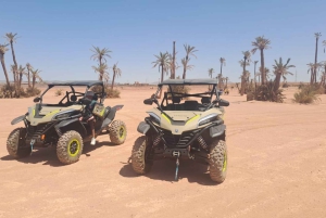 Marrakech: Tour in buggy nell'oasi delle palme e nel deserto di Jbilat