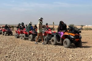 Marrakesch: Quad-Ausflug in der Jbilet-Wüste mit marokkanischem Tee