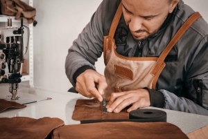 Marrakech: Tour of a Moroccan Leather Workshop (by Germans)