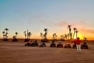 Marrakech: Quad excursie bij zonsondergang met theepauze