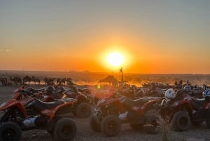 Marrakech: Quadbike-Ausflug zum Sonnenuntergang mit Teepause