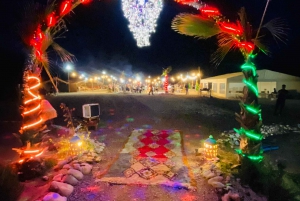 Da:Marrakech Giro in cammello nel deserto di Agafay con cena al tramonto