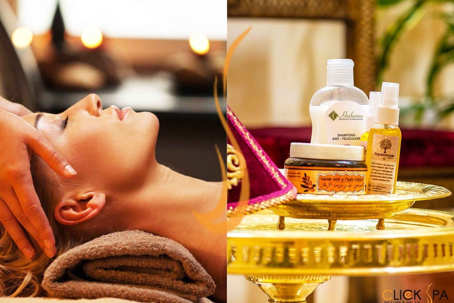 Marrakech : Hammam traditionnel et massage avec transfert depuis l'hôtel